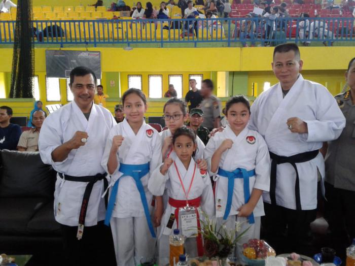 Atlit Shotokai Karate-Do Antusias Memperebutkan Piala Kapolda Cup