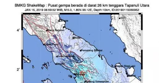 Warga Taput Berhamburan Keluar Rumah Diguncang Gempa M=5