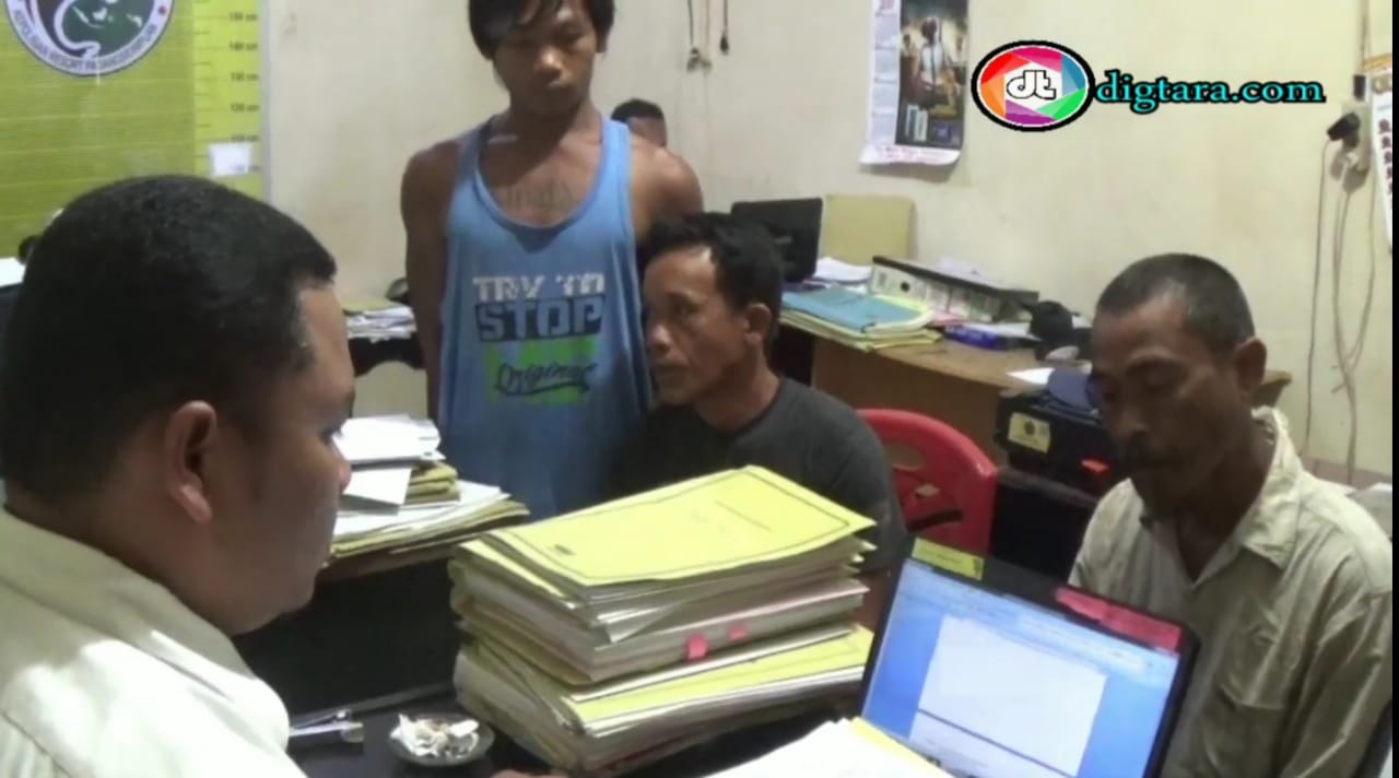 Asik Hisap Ganja, Tiga Warga Sidempuan ini Diringkus Polisi