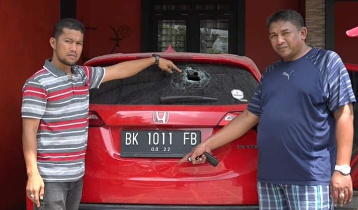 Mobil Timses Jokowi dirusak OTK, Sebelumnya Sempat Diancam Mobilnya akan Dibakar