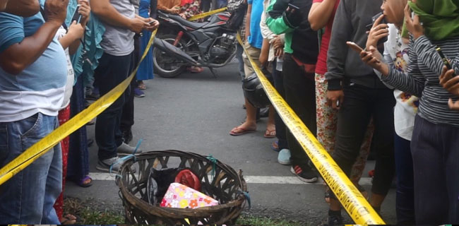 Dibuang, Bayi Baru Lahir Ditemukan Tewas Dalam Keranjang Sampah Di Medan Petisah