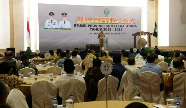 Hadiri Musrenbang RPJMD Sumut, Mendagri Sindir Soal Sampah di Medan