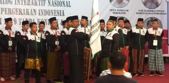Forum Komunikasi Santri Indonesia (FOKSI) Sumut Dukung Jokowi-Maruf Amin