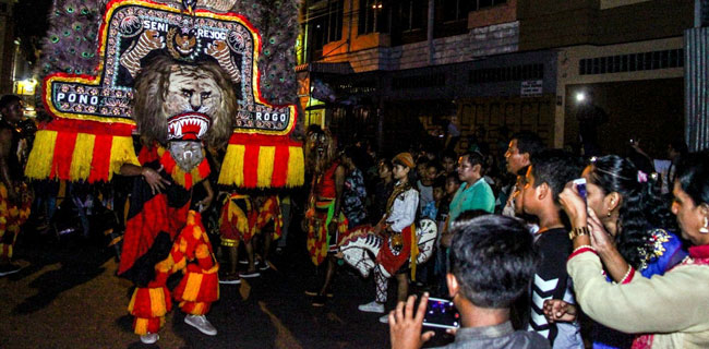 Reog Ponorogo Ikut Ditampilkan Dalam Perayaan Thaipusham Di Binjai