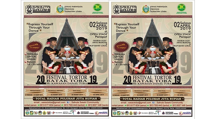 Sahuta Satahi Batak Community akan Gelar Festival Tor Tor Batak Toba 2019