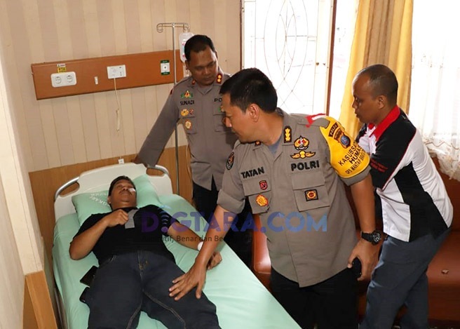 Ini Polisi Korban Pemukulan Oknum FPI di Harlah NU Tebing Tinggi