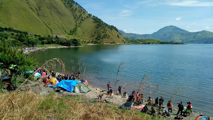 Saat Lebaran 47 Ribu Wisatawan Kunjungi Danau Toba