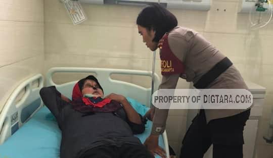 Kapolda Sumut Bantu Ibu Tina Tarigan Penderita Kanker Wajah dan Payudara