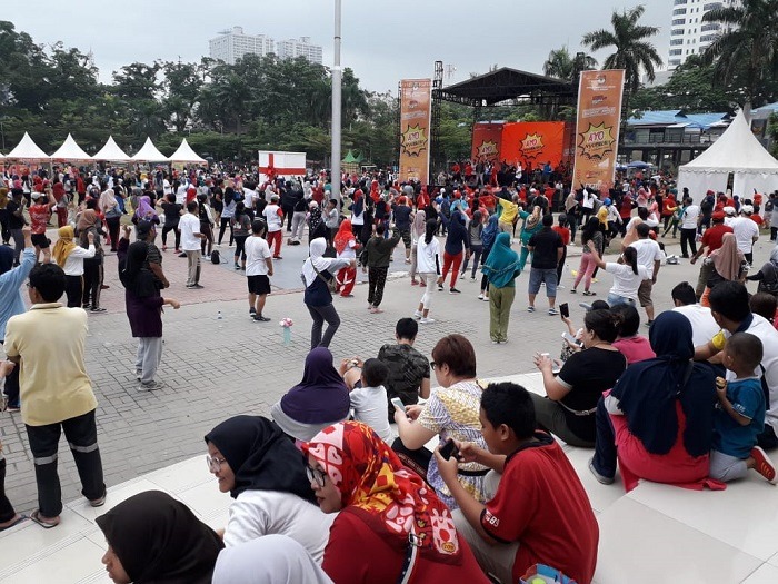 Ribuan Warga Medan Padati Peluncuran Maskot & Jingle Pilkada Medan 2020