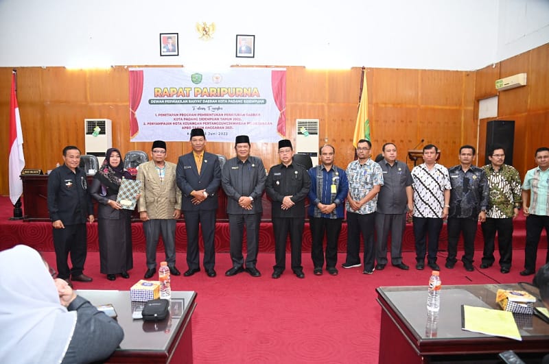 DPRD Padangsidimpuan Gelar Rapat Pembentukan Perda 2022