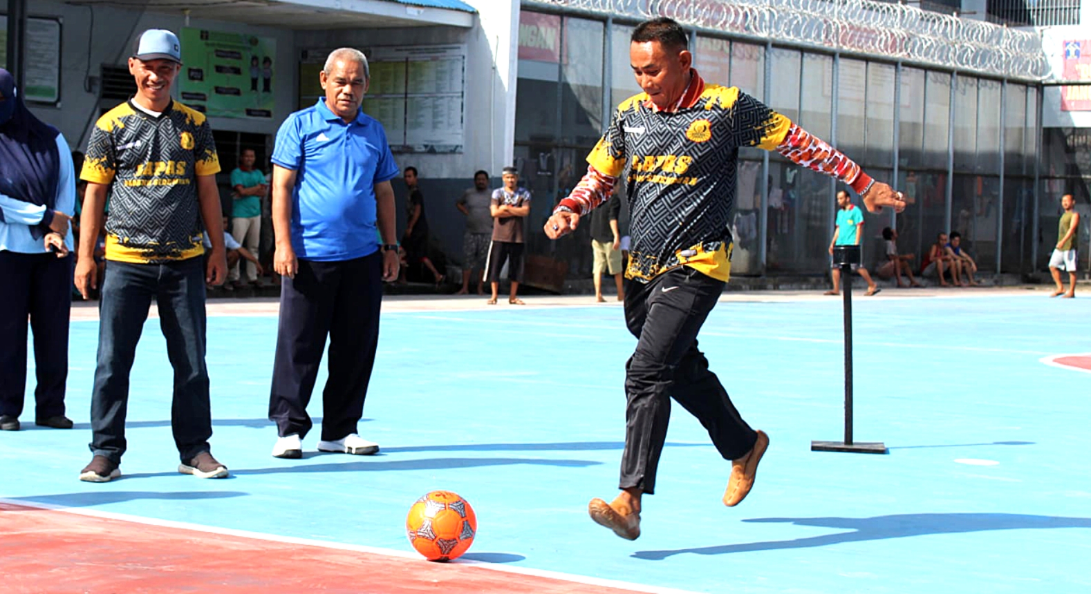 Sambut HDKD, Lapas IIB Padangsidimpuan Gelar Pekan Olahraga