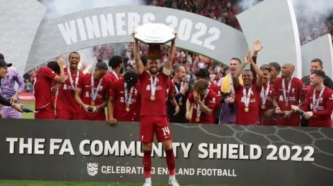 Liverpool Juara Community Shield 2022 usai Kalahkan Manchester City 3-1