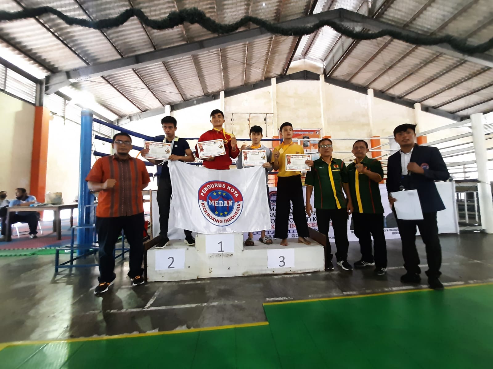 Medan Denai Juga Mendominasi Cabor Kick Boxing Porkot