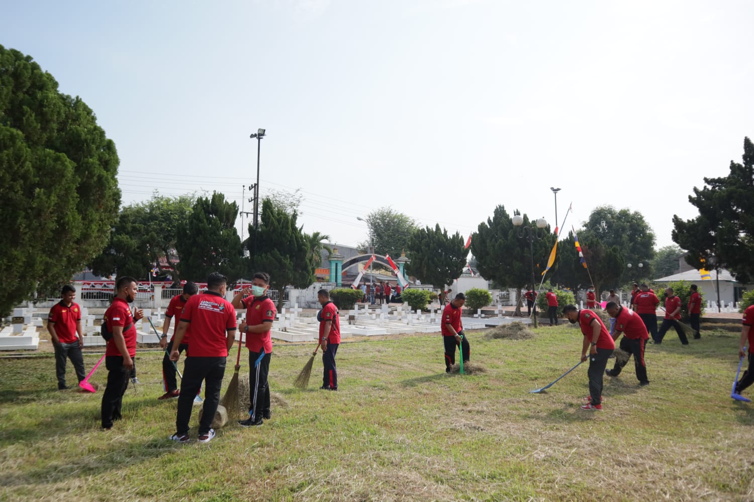 Peringatan HDKD Tahun 2022, Lapas Tebingtinggi Gelar Aksi Bersih-Bersih TMP