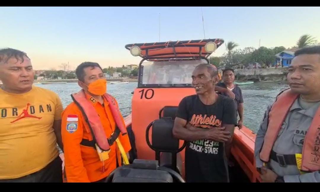 Hilang Saat Melaut, Nelayan Kupang Ditemukan di Perairan Pulau Kera