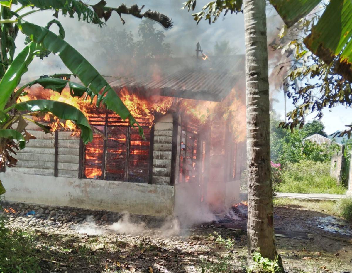 Rumah Terbakar di Padangsidimpuan, Nenek Tewas Terpanggang