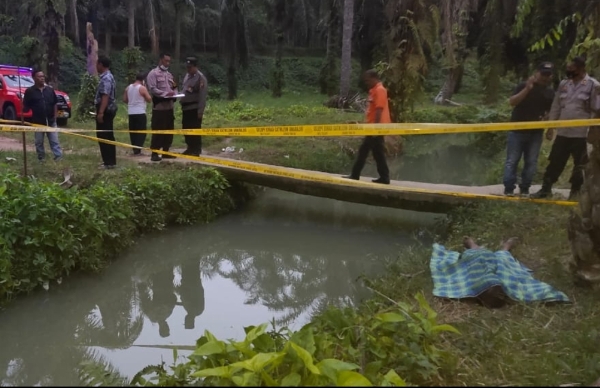Penyakit Tiba-tiba Kumat, Pria di Tebingtinggi Masuk Parit dan Meninggal