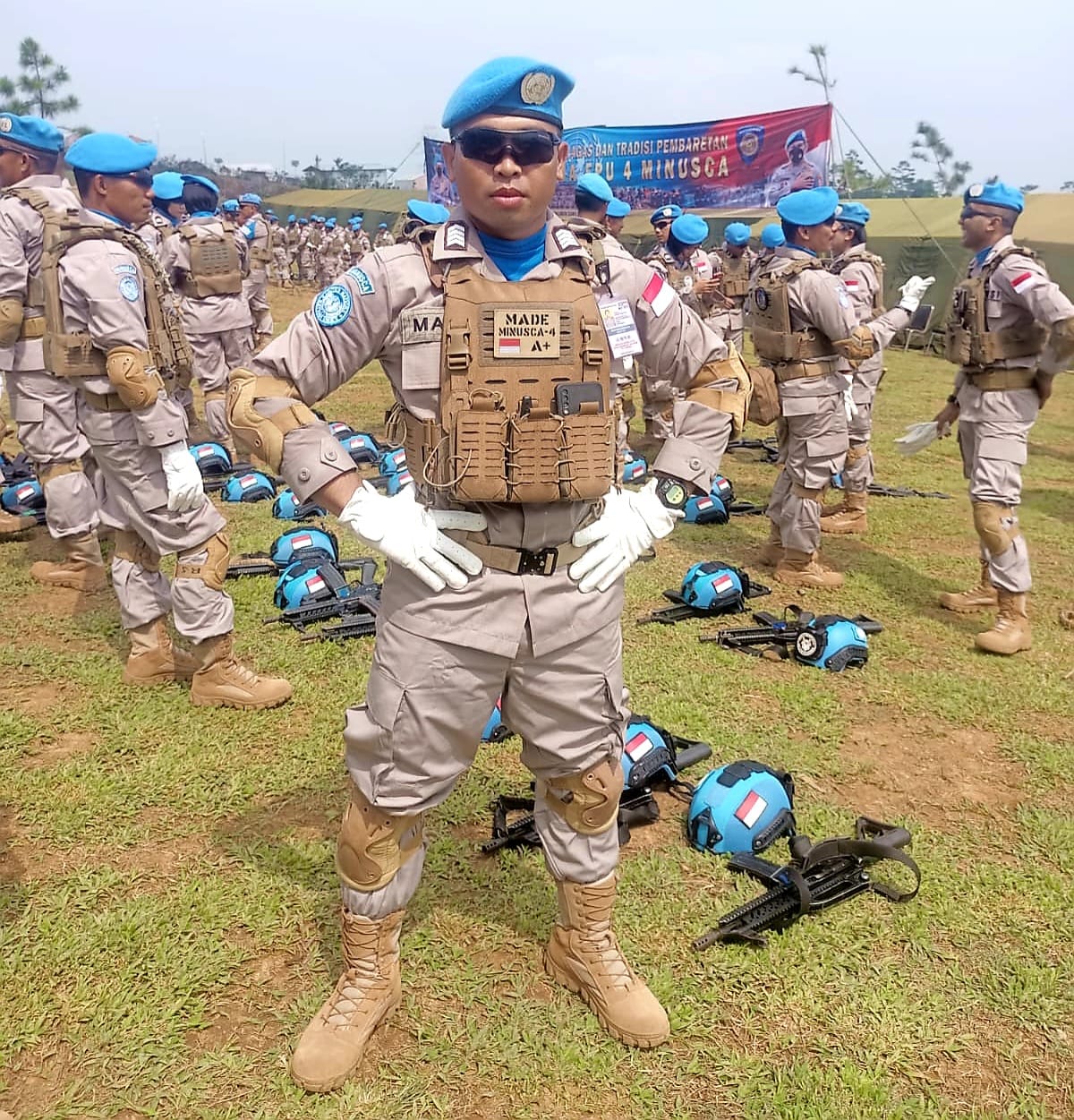 Pembaretan Misi Perdamaian PBB, Personel Satuan Brimob Polda NTT Siap Jalankan Misi Kemanusiaan