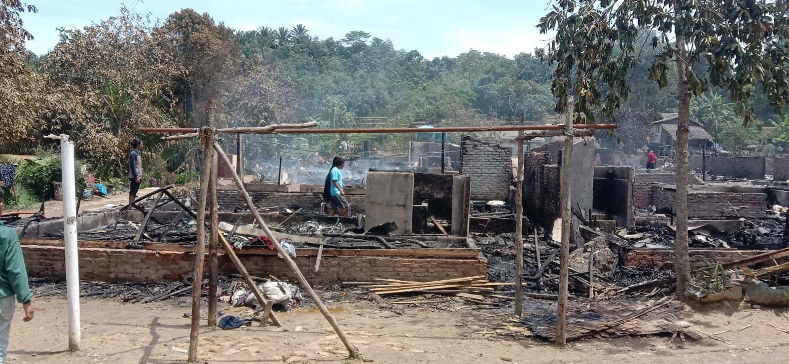 136 Jiwa Terdampak Kebakaran di Desa Telaga Said