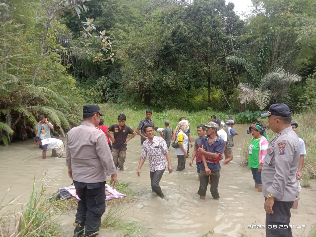 Warga Simalungun Geger, Ada Tengkorak Manusia Ditemukan Dalam Kolam Kosong