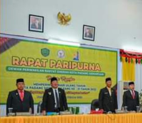 DPRD Padangsidimpuan Ikuti Pidato Kenegaraan Presiden RI Jelang HUT RI Ke-77