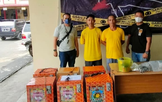 Dalam Sepekan, Unit Reskrim Polres Binjai Ungkap Tiga Lokasi Judi