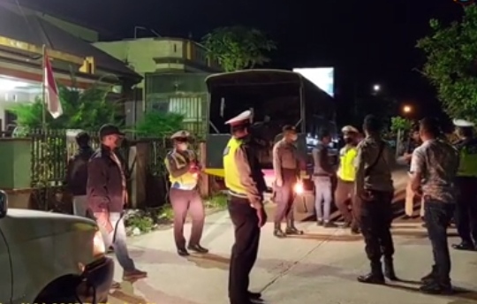 Antisipasi Geng Motor, Tim Gabungan Gelar Patroli di Sejumlah Titik Rawan di Kota Binjai