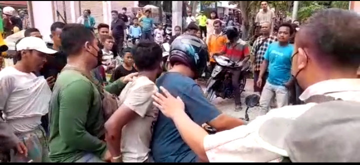 Sempat Kabur, Pelaku Jambret di Tebingtinggi Nyaris Tewas Dihajar Warga