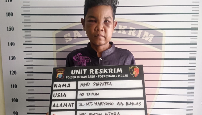 Pencuri Motor di Masjid Al Jihad Medan,Â  Ditangkap Polisi