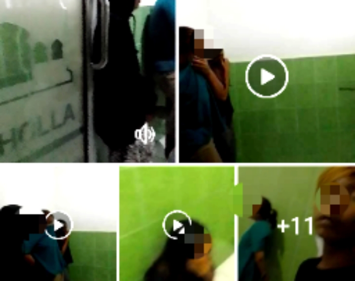 Viral 5 ABG di Sidimpuan Dipergoki Warga di Mushola
