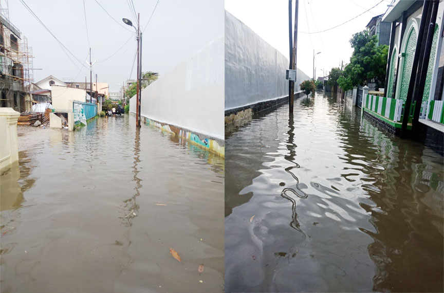 Sebulan Dua Kali Banjir, Warga di Medan Sunggal Tagih Janji Lurah dan Camat