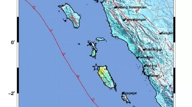 Kepulauan Mentawai Sumbar Diguncang Gempa M 6,1