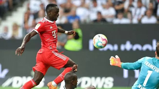 Mane Cetak Gol, Bayern Hajar Eintracht Frankfurt 6 Gol