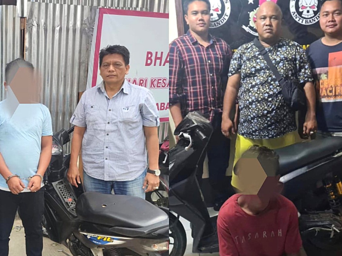 Marak Pencuri Septor di Sidimpuan, Sat Reskrim Gulung Dua Pelaku Curanmor