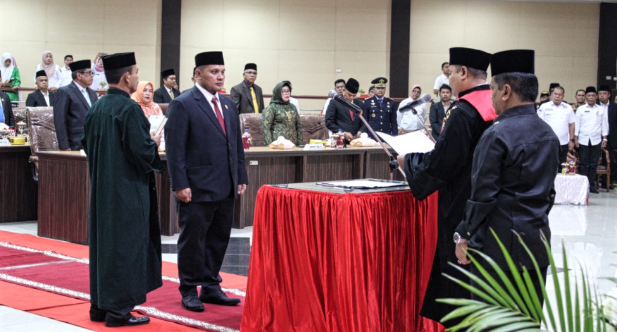 Sah! Basith Dilantik Jadi Ketua DPRD Tapanuli Selatan Hingga 2024