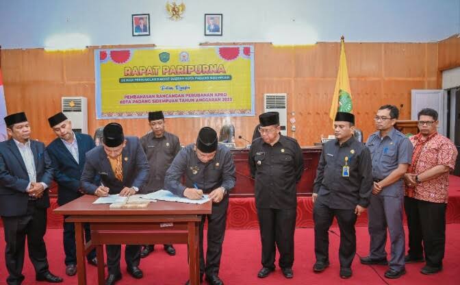 DPRD Sidempuan Tetapkan Perubahan KUA dan PPAS 2022