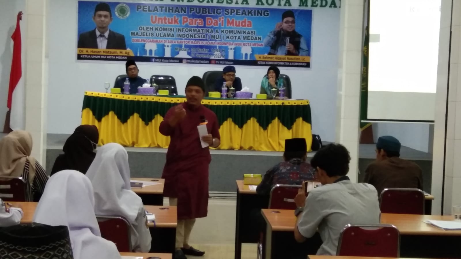 MUI Medan Gelar Pelatihan Public Speaking bagi Dai Muda