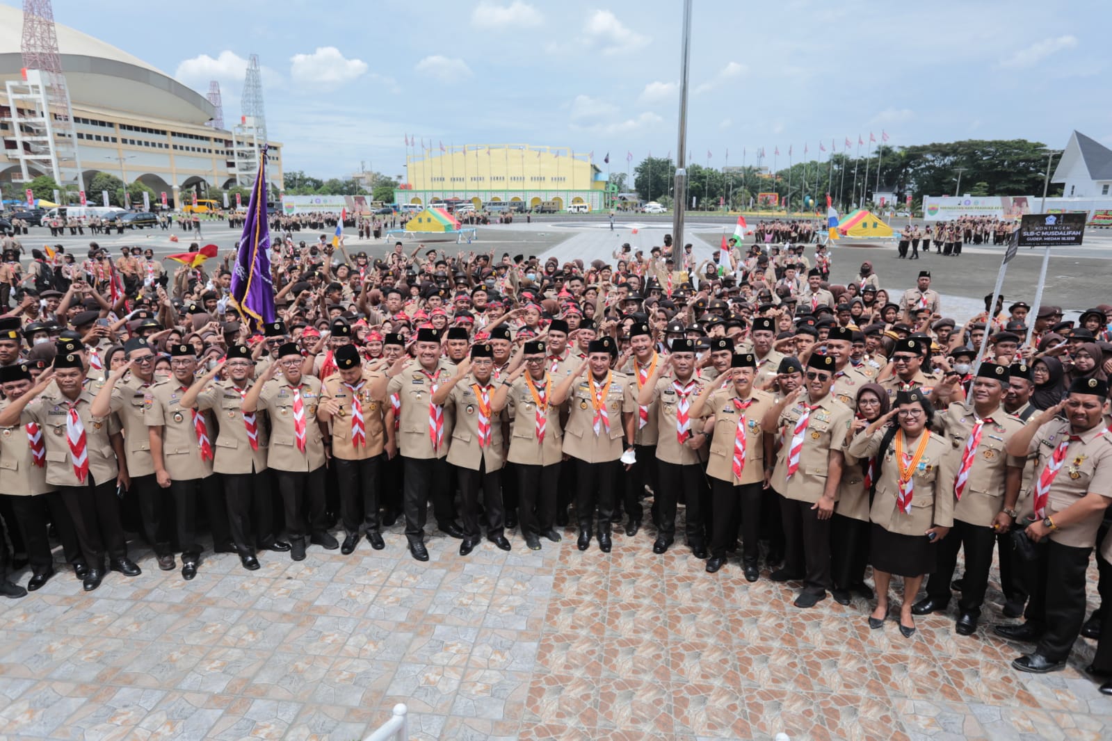 Gubsu Pimpin Apel HUT ke-61 Gerakan Pramuka: Kembalikan Kejayaan Pramuka di Tiap Daerah!