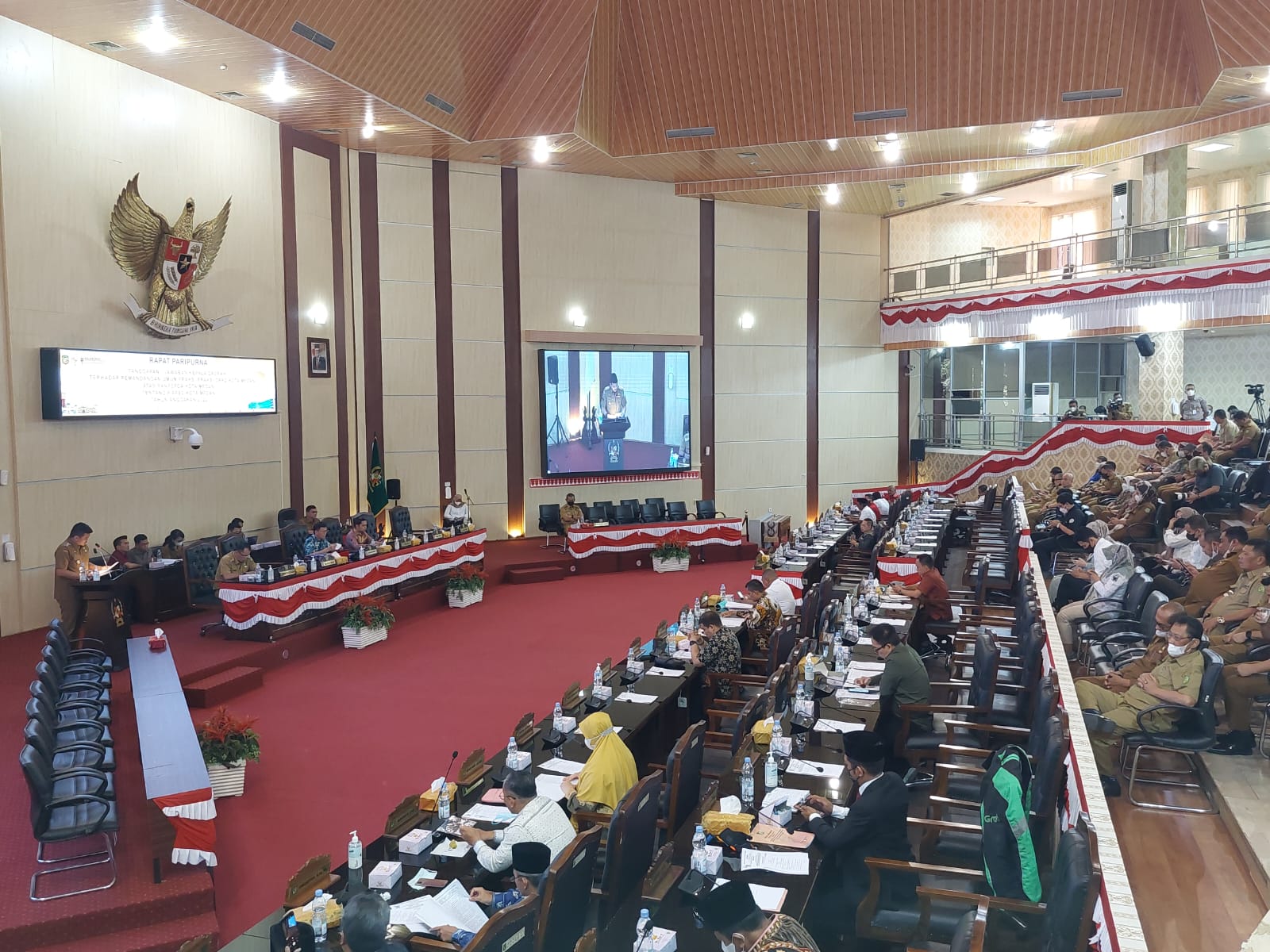 Dalam Sidang Paripurna DPRD Medan, Wali Kota Sampaikan Nota Perubahan APBD TA 2022