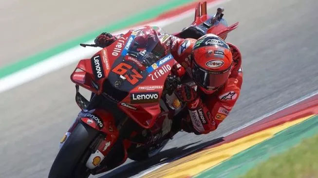 Jelang MotoGP Aragon, Bagnaia Berpeluang Cetak Sejarah Samai Rekor Marquez