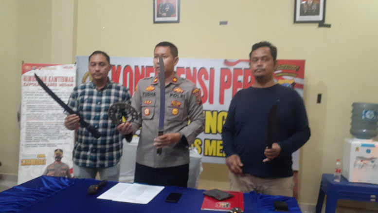 Polsek Sunggal Tangkap 22 Pelajar Yang Sempat Lakukan Pembegalan Dua Motor di Siang Bolong