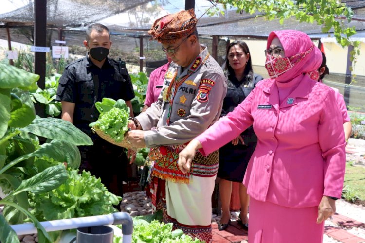 Polres Kupang Dapat Apresiasi Kapolda NTT Terkait P2L Bhayangkari Cabang dan Kolam Ikan Air Tawar