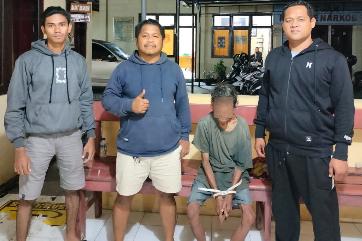 Lansia Pelaku Cabul Anak Dibawah Umur di Kabupaten TTU-NTT Dibekuk Polisi