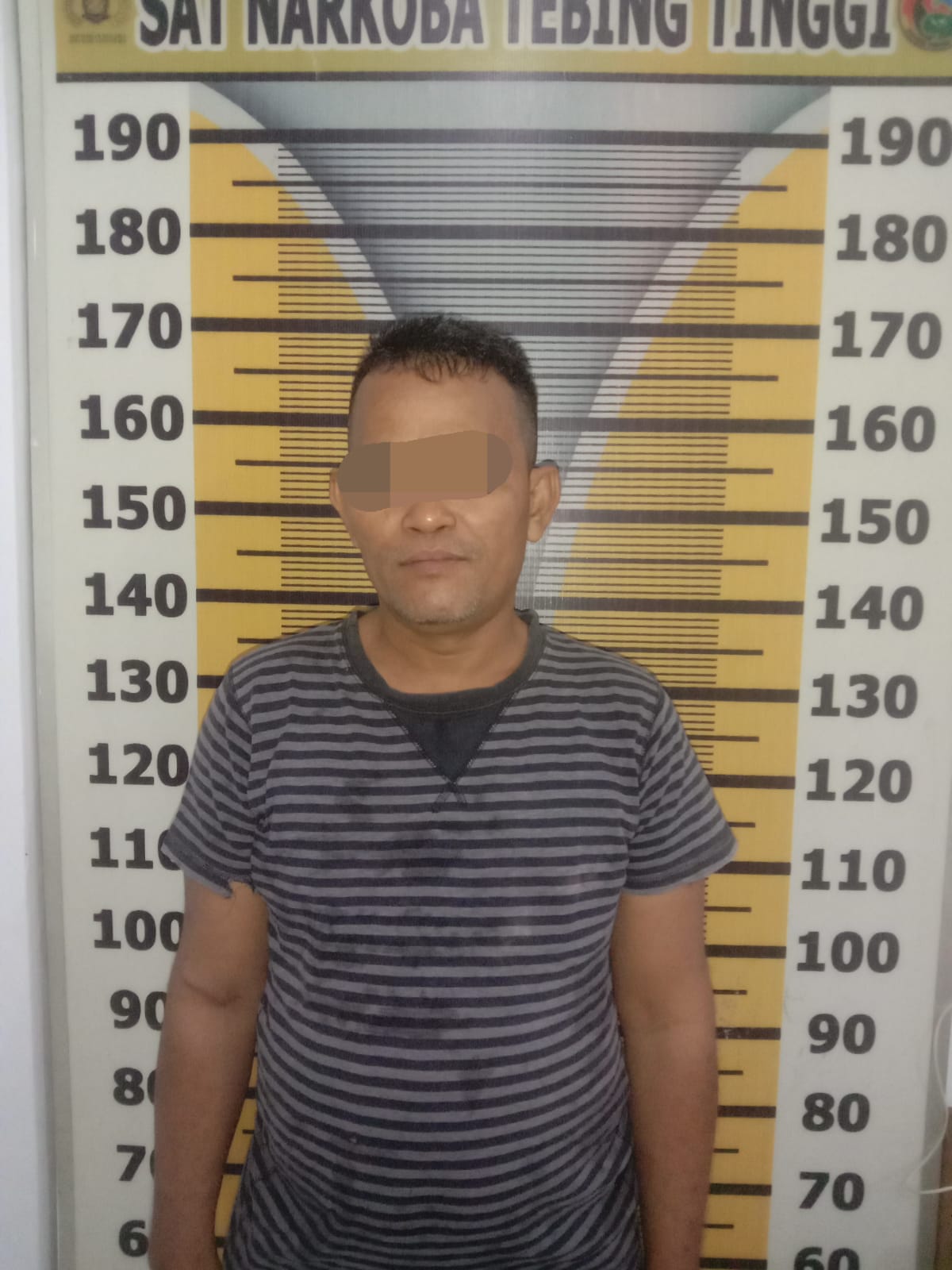 Miliki Sabu, Manalu Ditangkap Polres Tebingtinggi