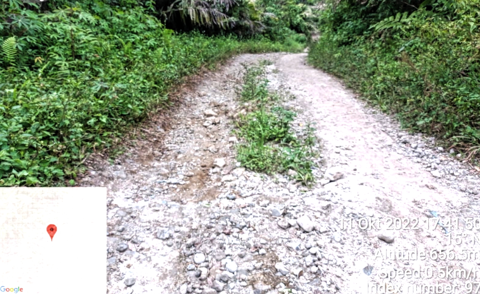 Hajab! Baru Selesai Dikerjakan, Proyek Jalan Senilai Rp 832 Juta di Tapsel Sudah Hancur