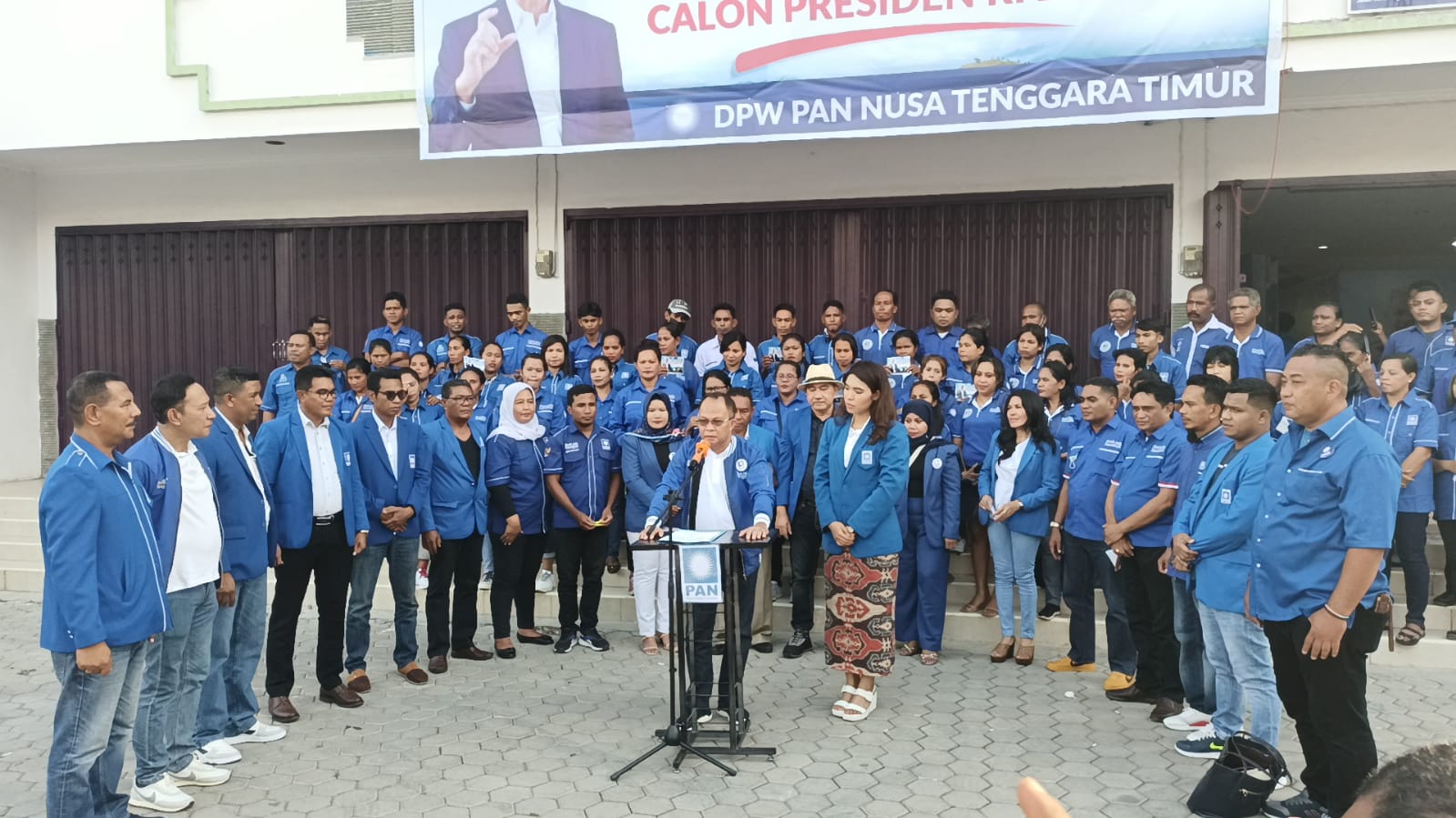 DPW PAN NTT Deklarasi Dukung Ganjar Pranowo Capres 2024