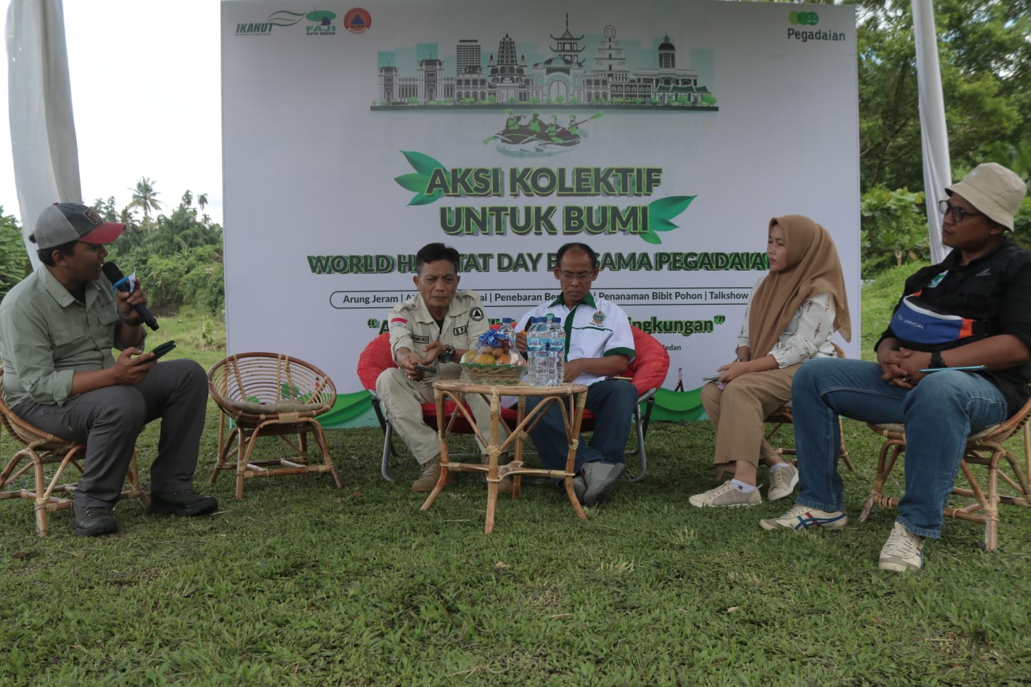 IKAHUT USU dan FAJI Gelar Aksi Kolektif Untuk Bumi, Ajak Pemuda Lestarikan Alam