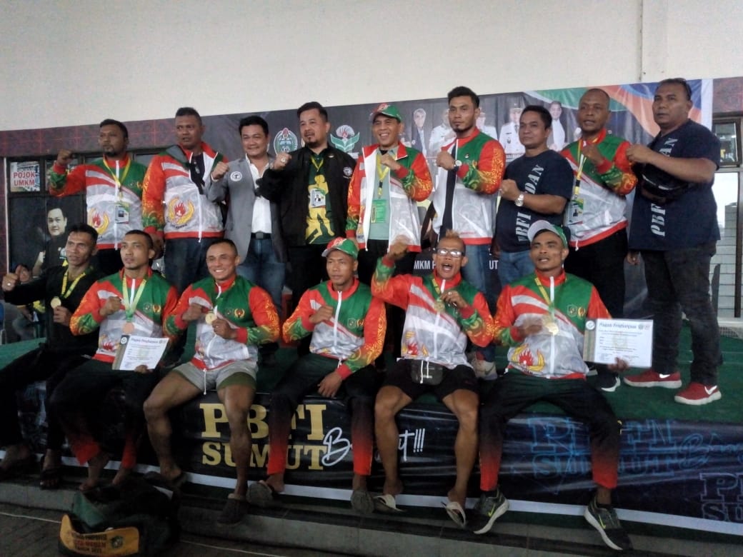 Bersaing dengan Deliserdang, Medan Juara Umum Binaraga Porprovsu 2022