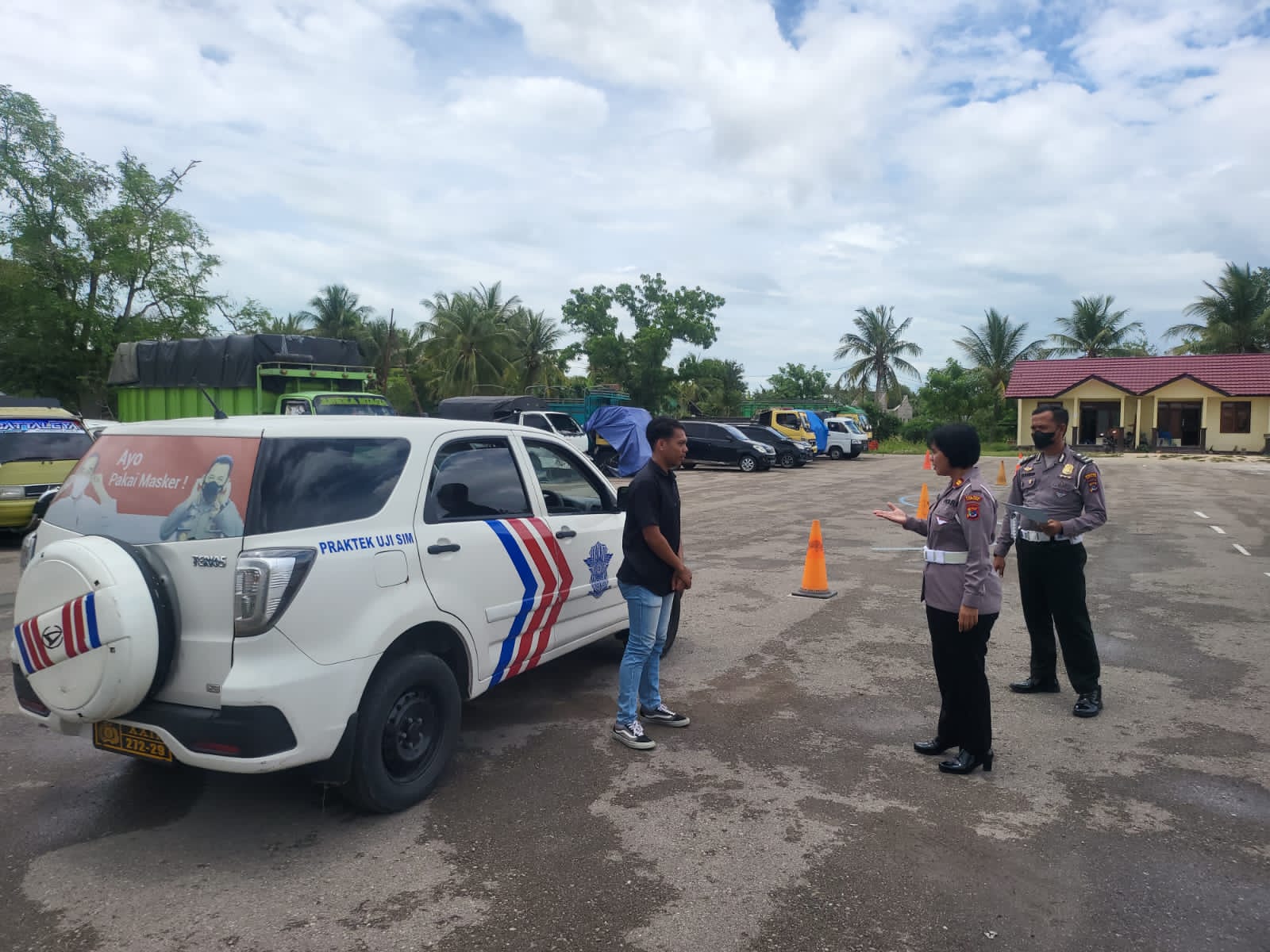 Satlantas Polres Kupang Berlakukan Pelayanan Prima bagi Warga Pemohon SIM
