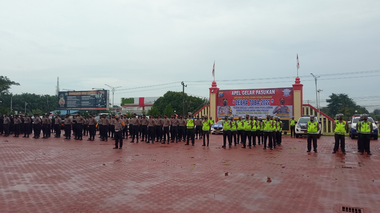 Polda Sumut Gelar Pasukan Operasi Zebra Toba 2022, Wakapolda: Penegakan Hukum Hanya Gunakan ETLE